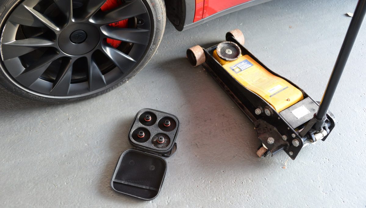 Why every Tesla owner needs a set of Jack Pads in the trunk