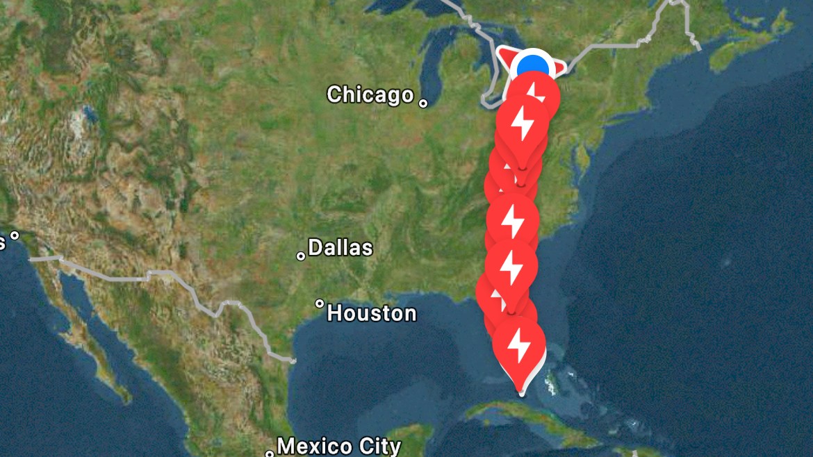 1400 Mile EV Roadtrip – A Test of the Supercharger Network and my own Stamina